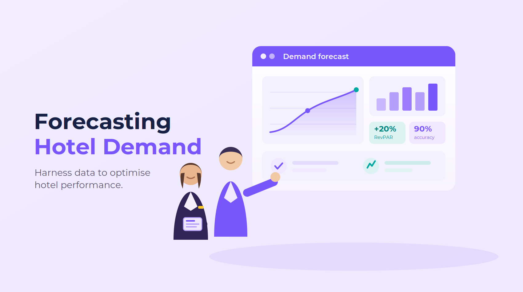 Modern hotel demand forecasting and the role of data in harnessing top hotel performance.